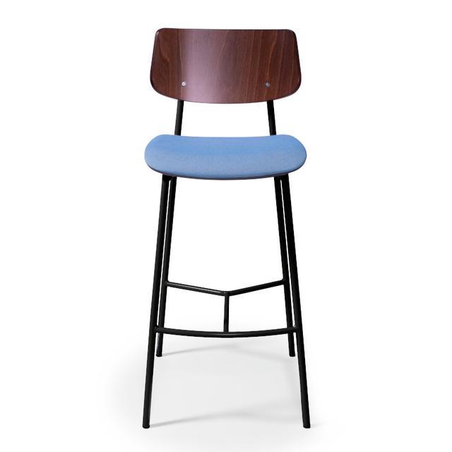 Meadow Bar Stool, Upholstered Seat