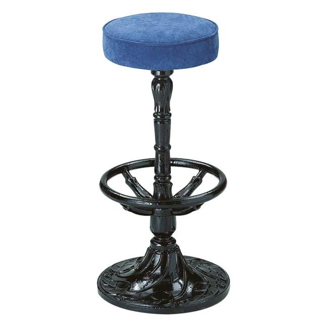 Nouveau Cast Iron Bar Stool
