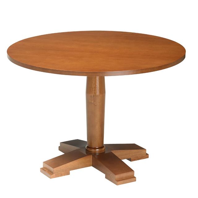 Ascot Large Pedestal Table Base In Solid Beech