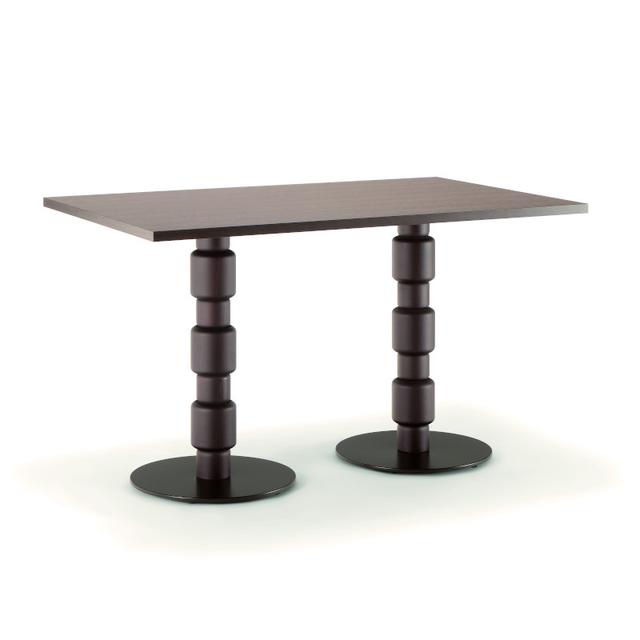 Berlino Rectangular Table Base In Solid Beech