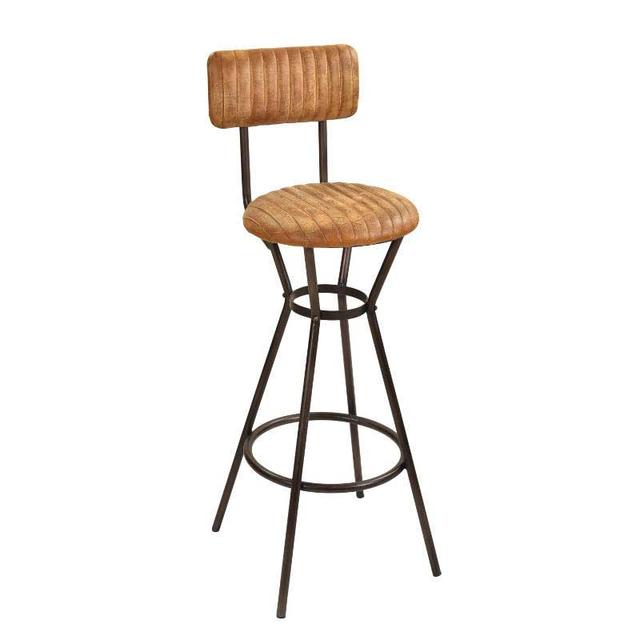 Pelham Bar Stool In Leather