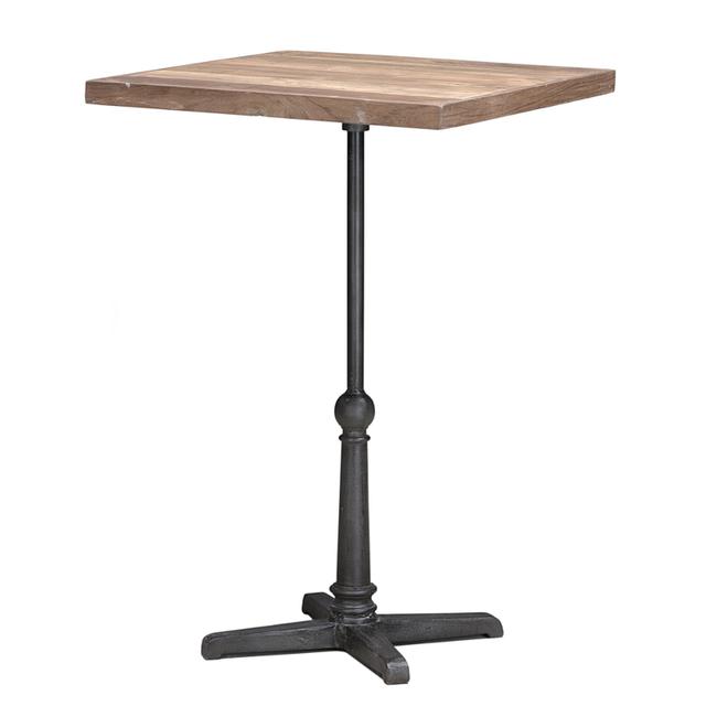 Patina Teak Four Leg Poseur Table