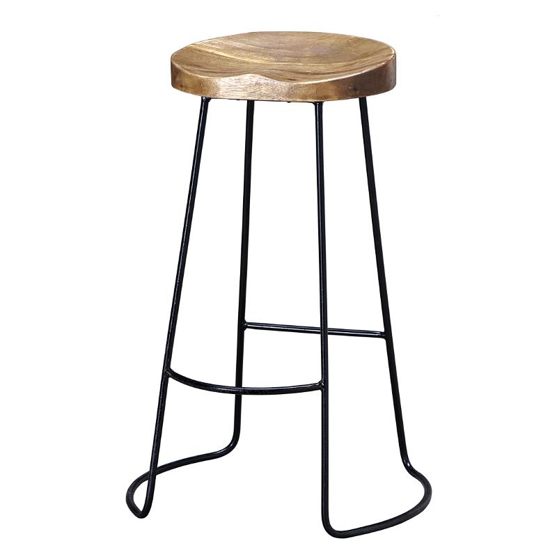 Saddle bar stool Image 1