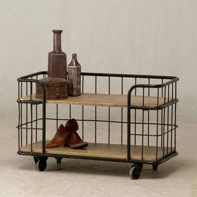 Small Factory Shelving Cart