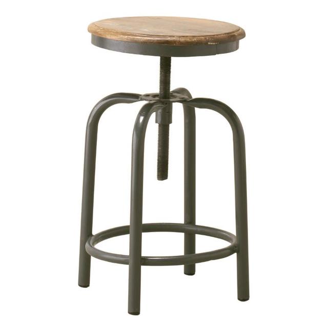 Adjustable machinist's bar stool