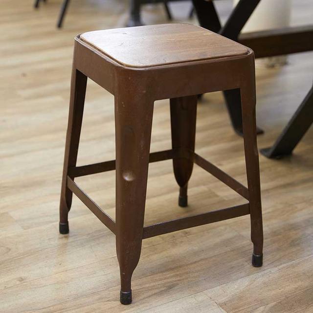 French Cafe Low Stool