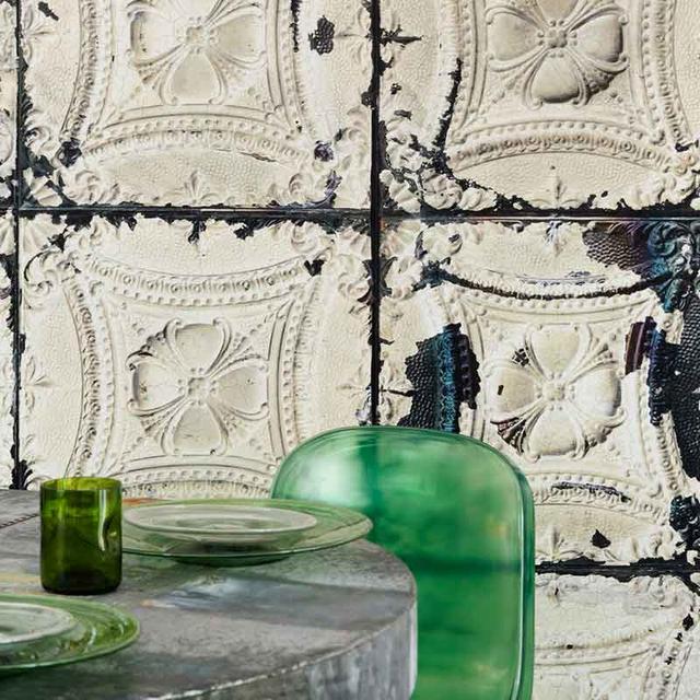 Brooklyn Tins wallpaper by Merci TIN-01