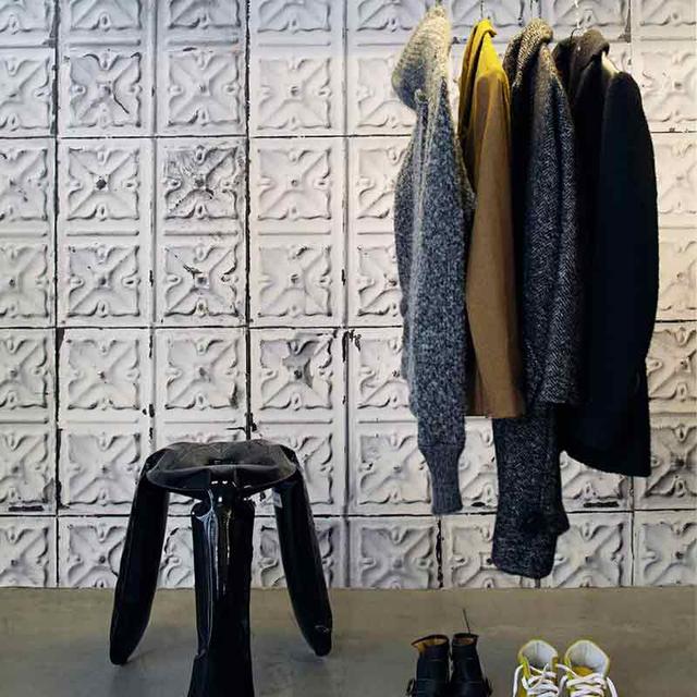 Brooklyn Tins wallpaper by Merci TIN-04