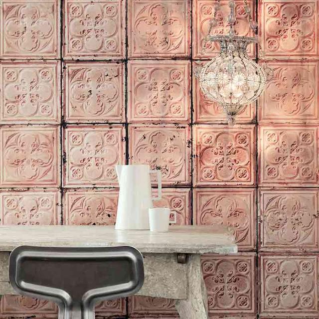 Brooklyn Tins wallpaper by Merci TIN-06