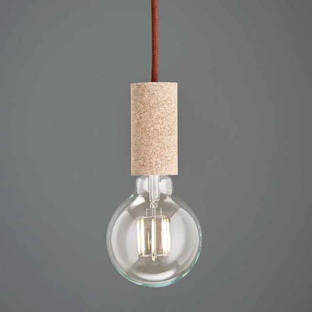 NUD Cork Pendant, Sand