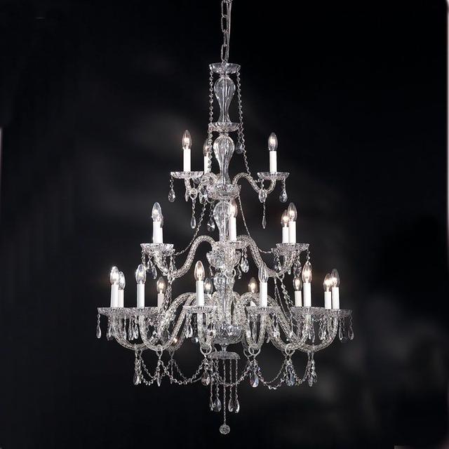 Crystal Twenty One Arm Chandelier