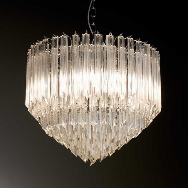 Glass Drop Chandelier