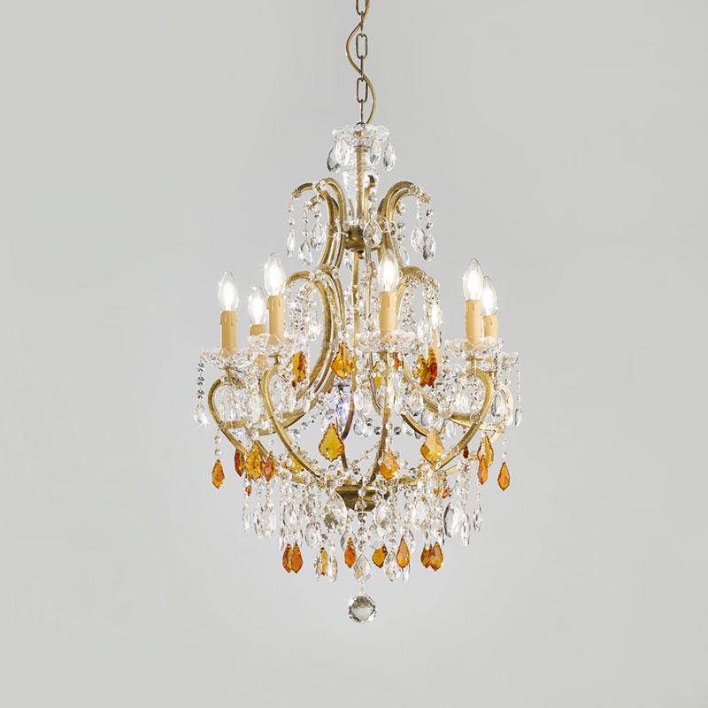 Queensbury eight arm chandelier Image 1