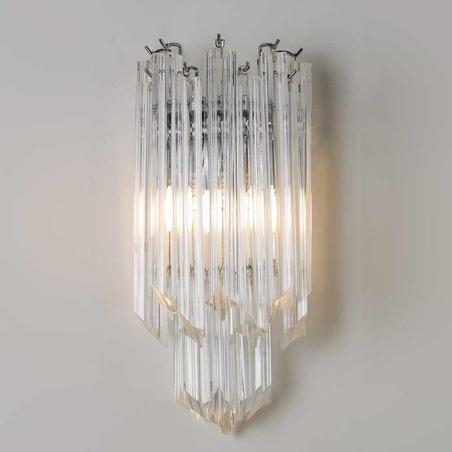 Glass Drop Wall Light