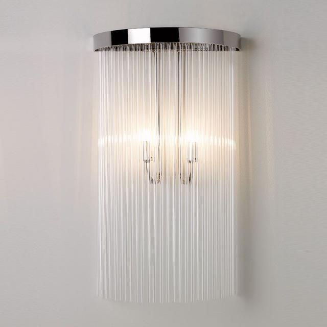 Glass Rod Wall Light