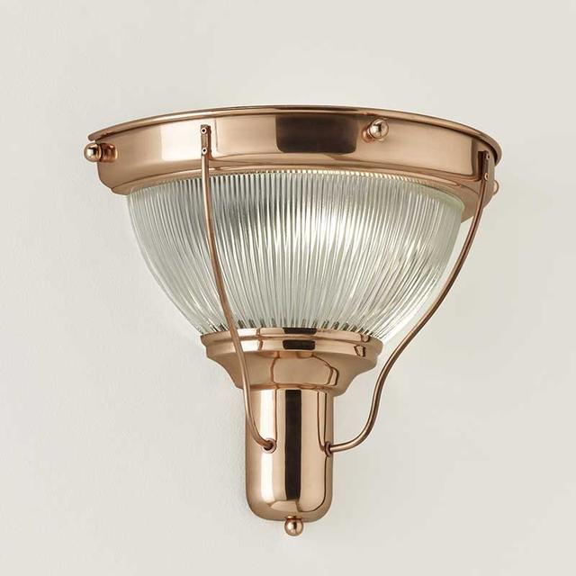 Prismatic Uplighter, Polished Copper