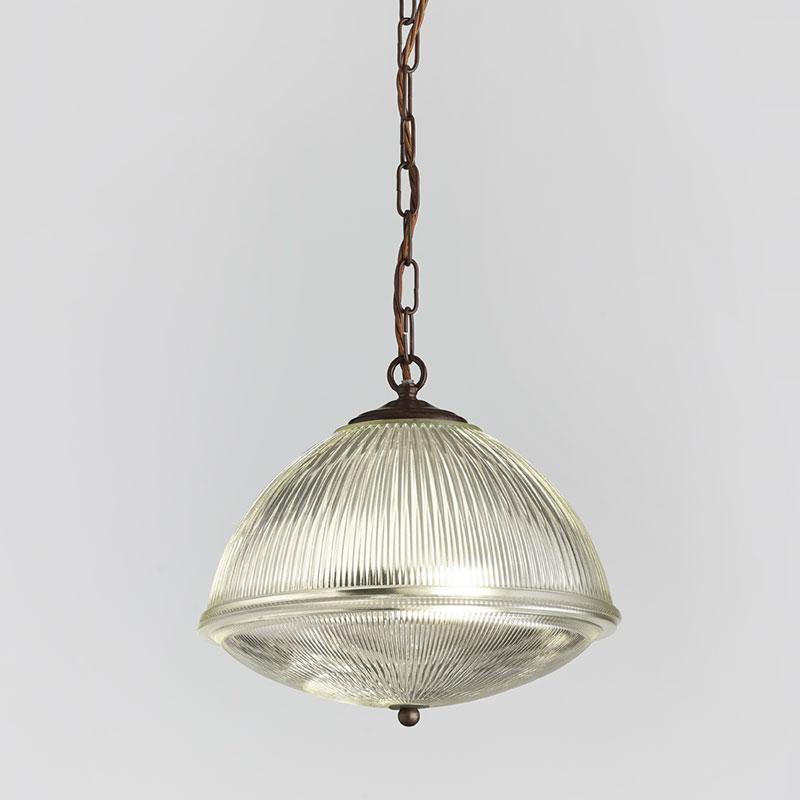 Prismatic pendant, antique bronze Image 1