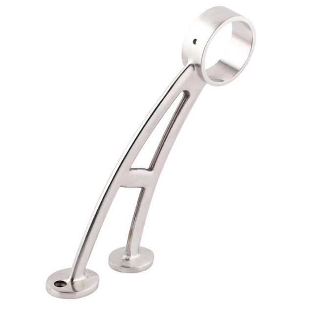 Stainless steel footrail bracket 38mm