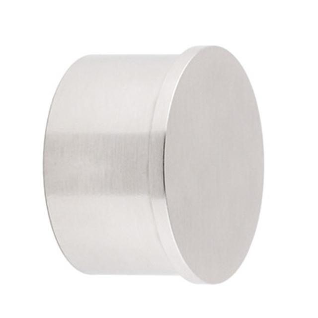 Stainless steel flush end cap 51mm