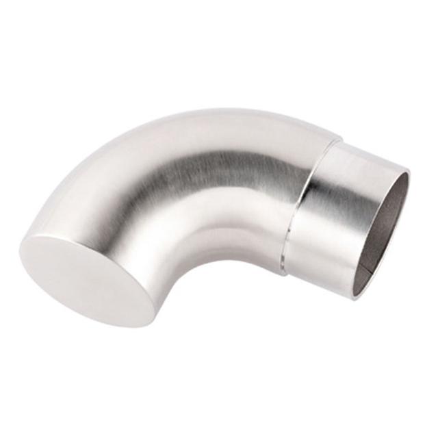Stainless steel flush wall return 51mm