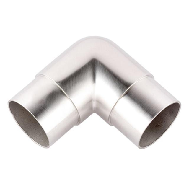 Stainless steel flush elbow 38mm