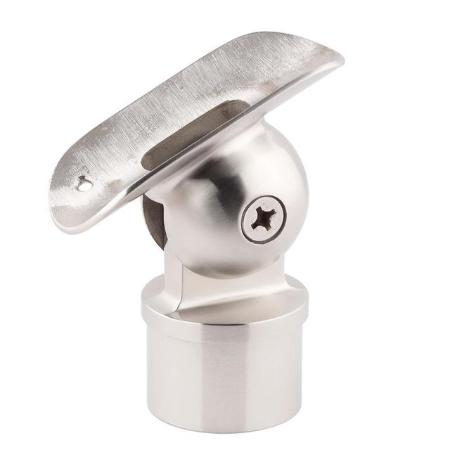 Stainless steel adjustable saddle 51mm