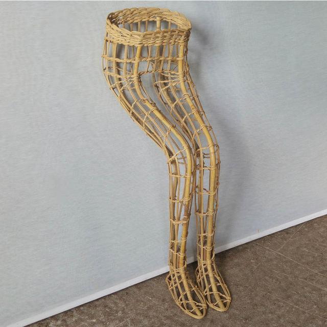 Vintage Wicker Trouser Mannequin