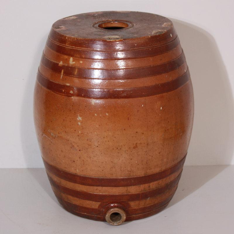 Victorian stoneware barrel Image 1