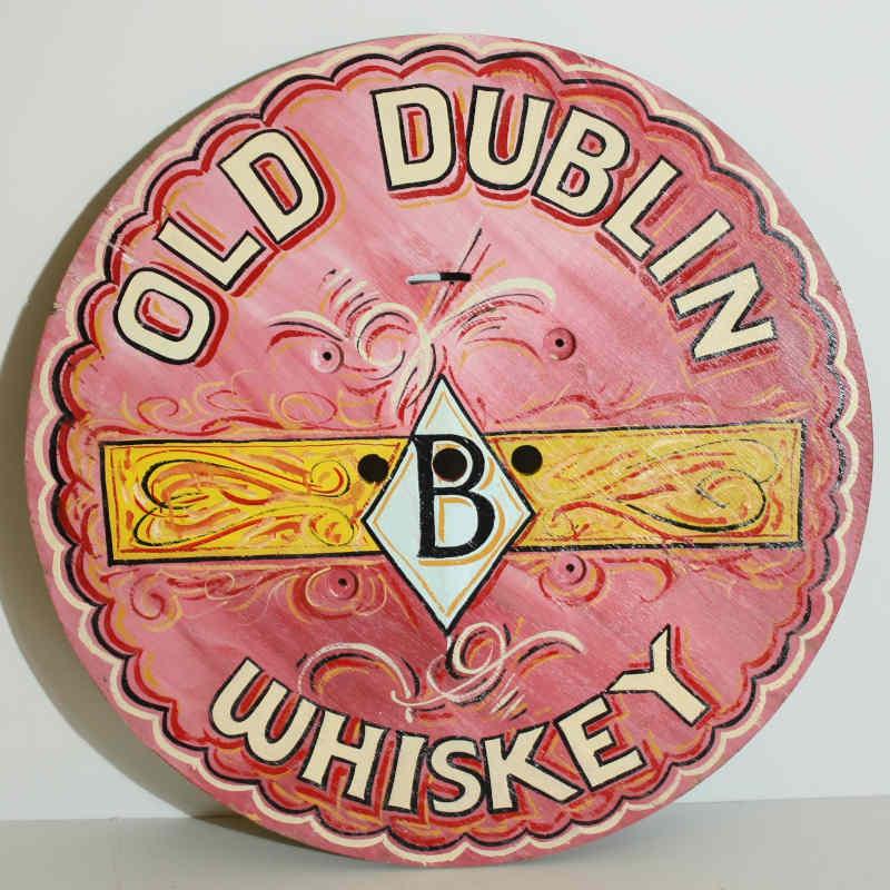 Vintage style Irish Whiskey Timber sign Image 1