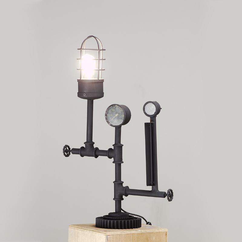 Industrial Steampunk table lamp Image 1