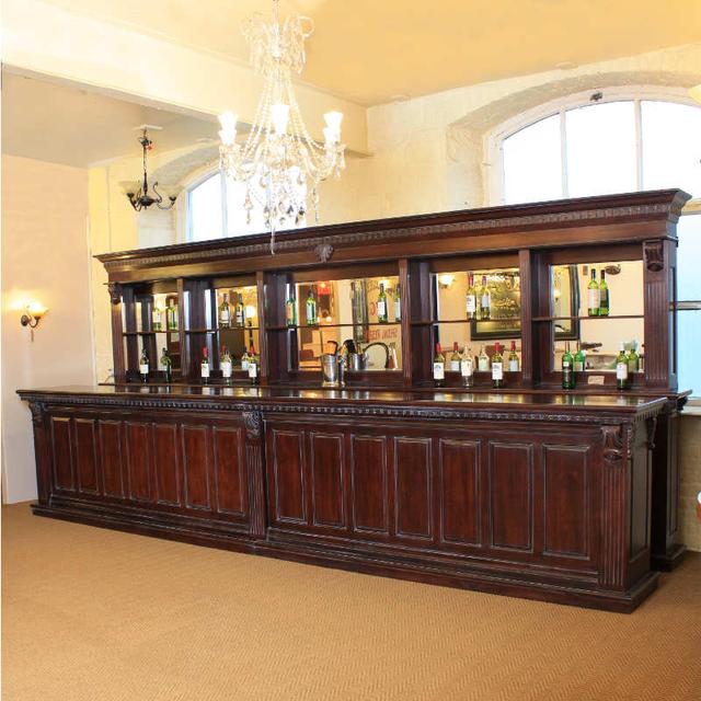 Reproduction Mahogany Bar, 5.2m