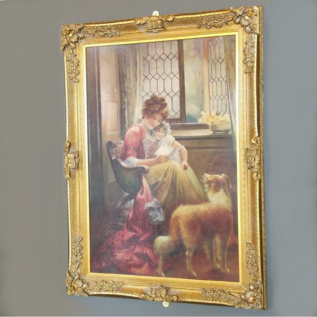 Ornate Gilt Framed Print