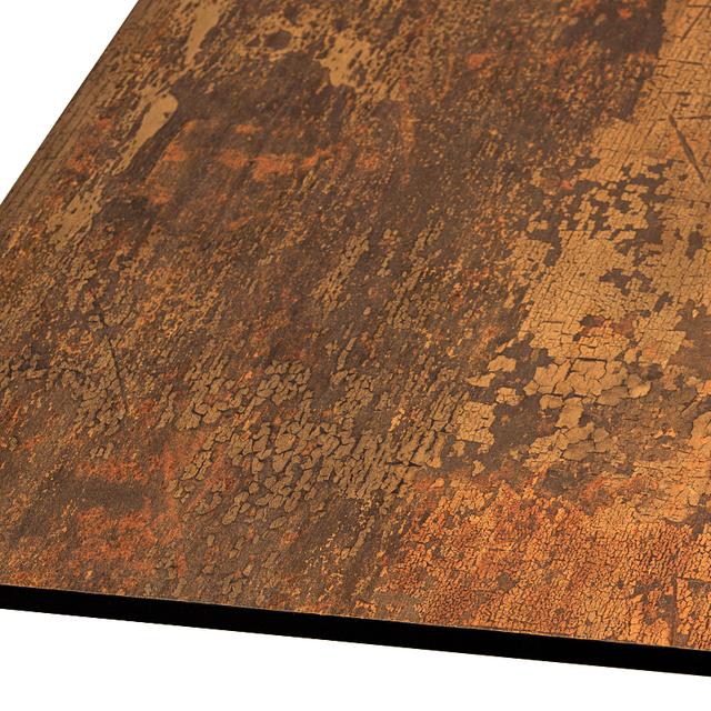 Vintage Copper Laminate Table Top