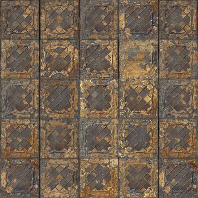 Brooklyn Tins wallpaper by Merci TIN-08