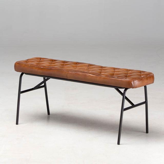 Harrow Leather Bench