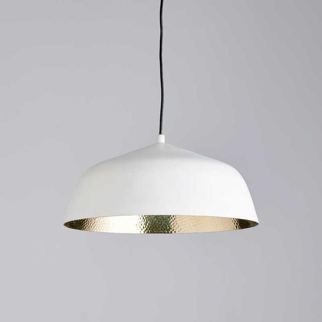 Izmir Pendant In White And Gold