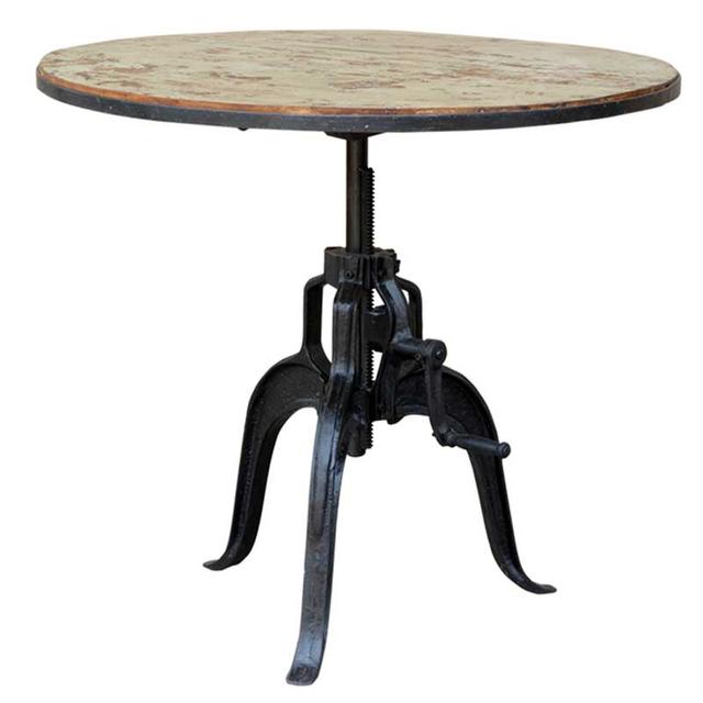Adjustable Industrial Pub Table