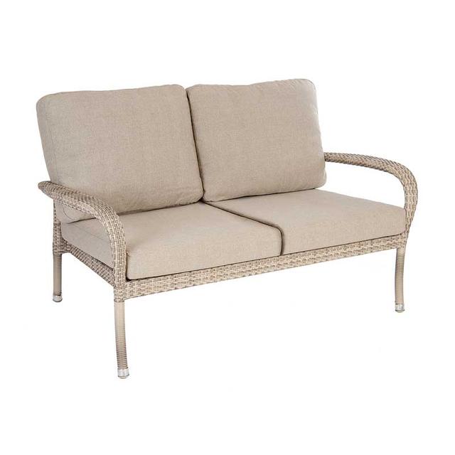 Pearl Two Seat Sofa With Cushions