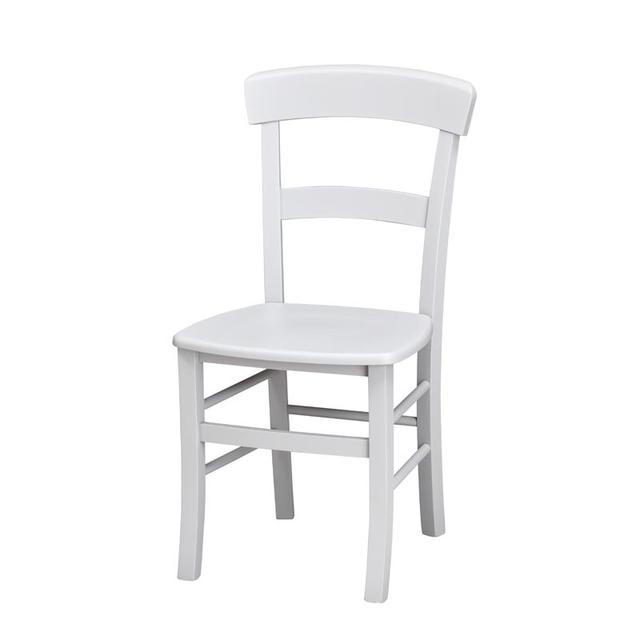 Lazio Side Chair, Wooden Seat