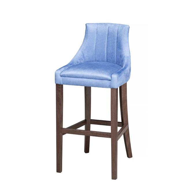 Nina Bar Stool, Fluted Back