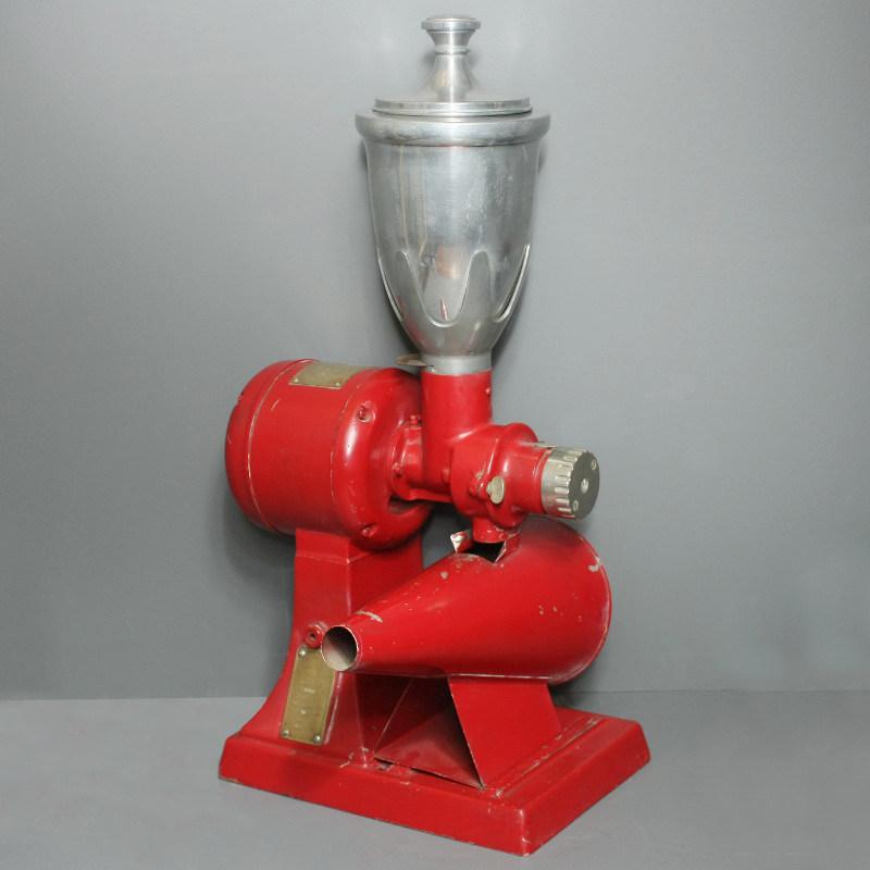 Vintage coffee grinder with aluminium hopper Image 1