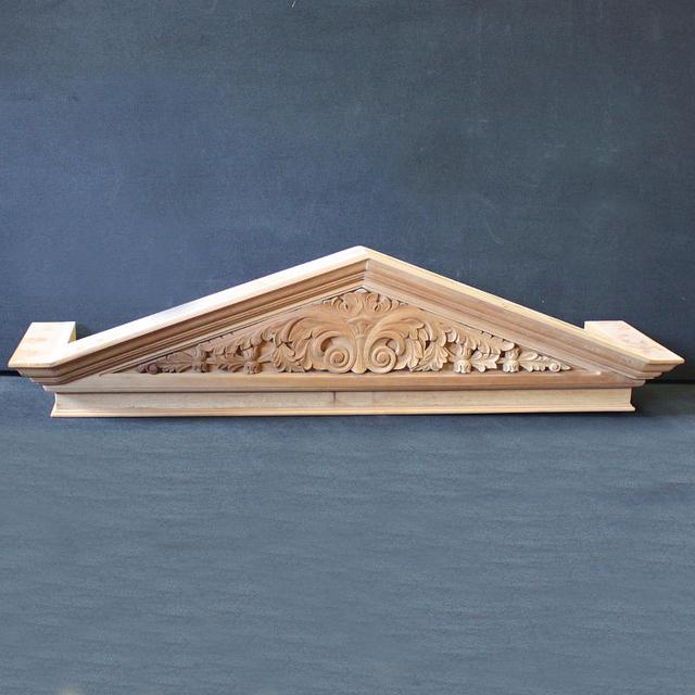Carved Mahogany Pediment