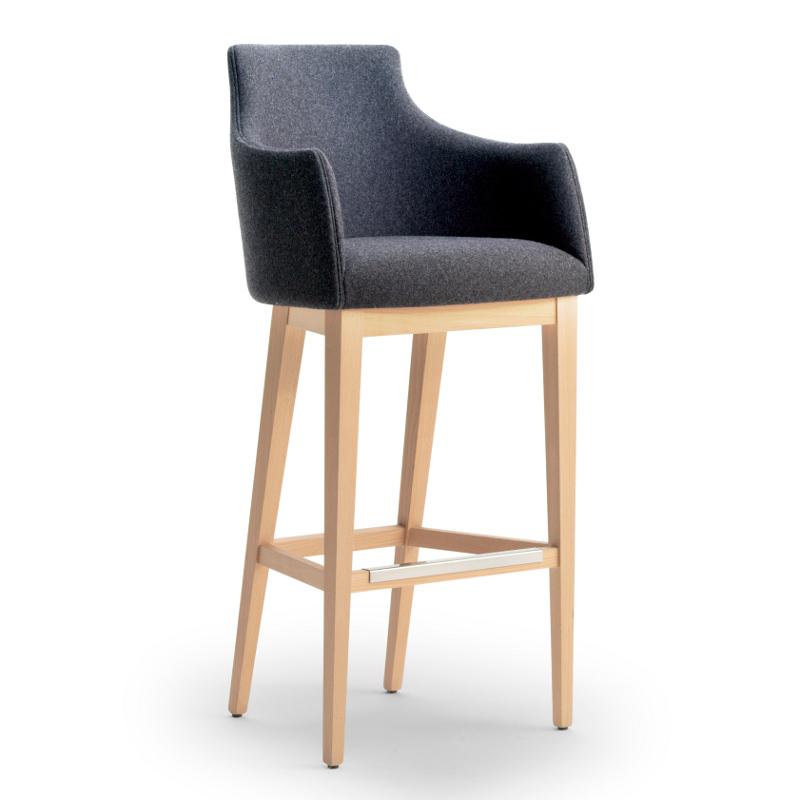 Albert-One bar stool with arms Image 10
