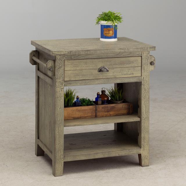 Teak Server Station