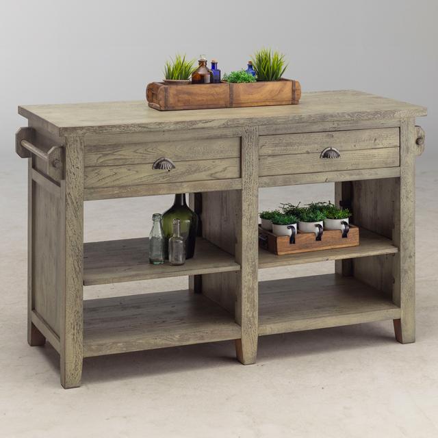 Teak Server Station (Large)
