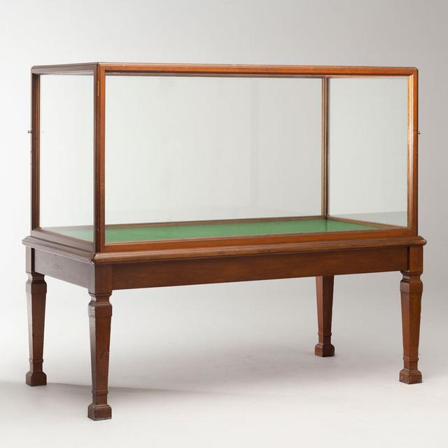 Mahogany Museum Cabinet