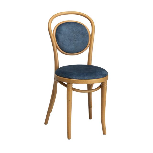 Bentwood No 10 Side Chair, Upholstered Seat and Back