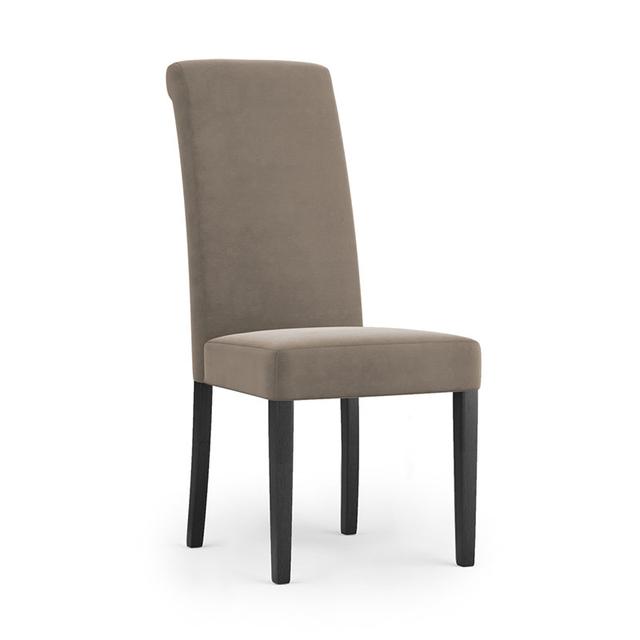 Debora Side Chair, Rolled Top Rail