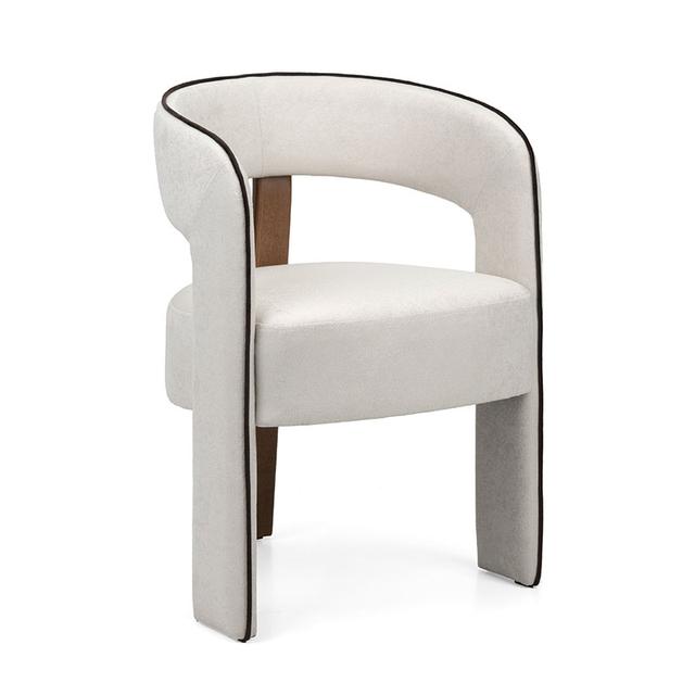 Berry Armchair With Piping