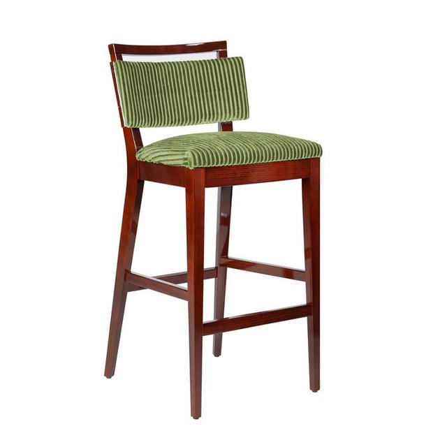 Epoque Bar Stool Upholstered Seat And Back